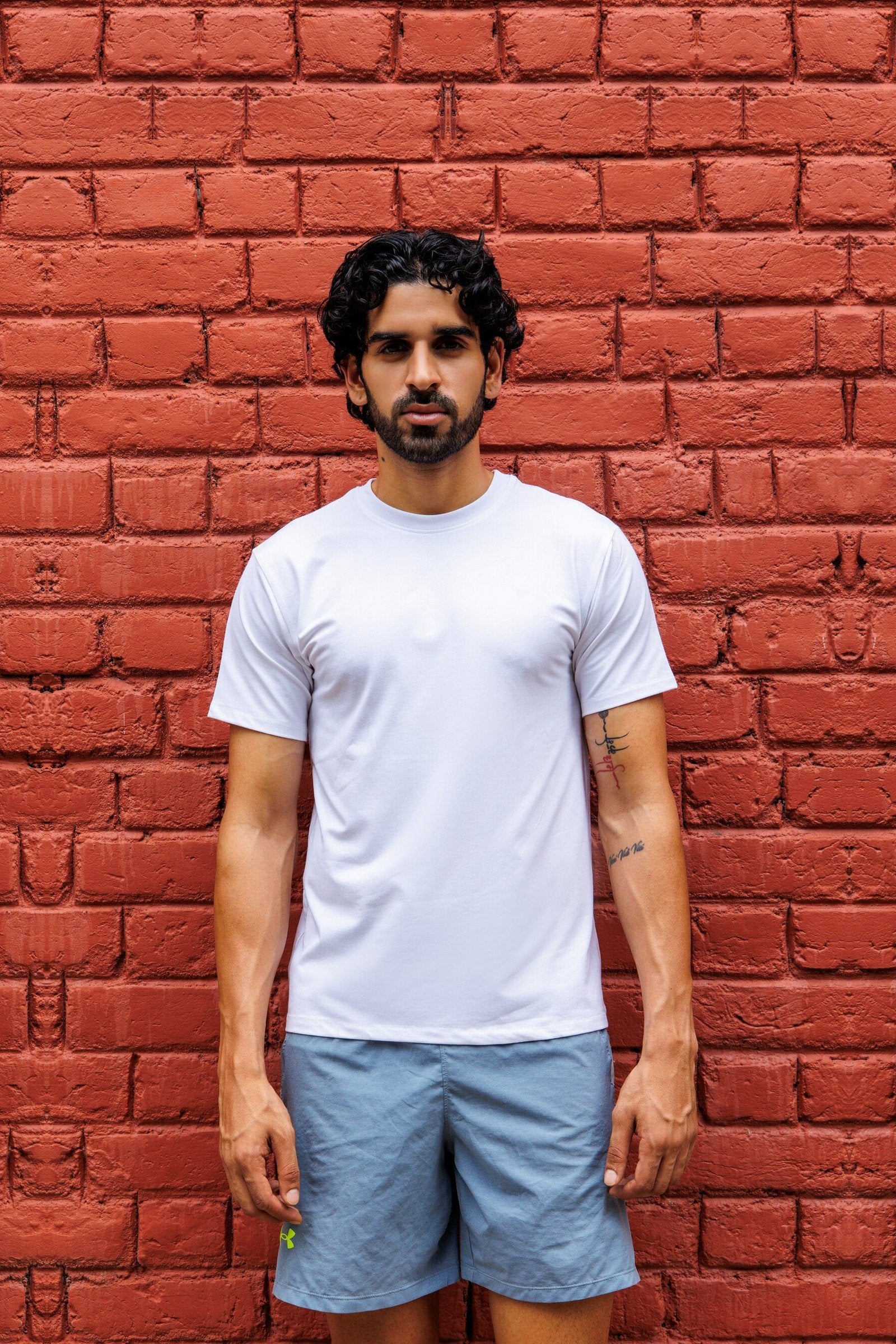 Bamboo Crew Tee – White