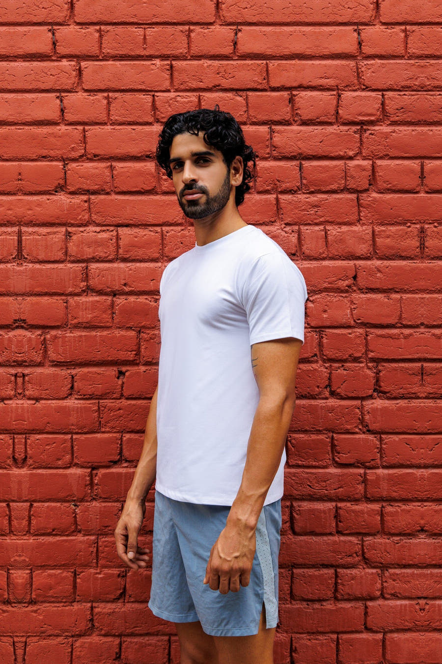 Bamboo Crew Tee – White