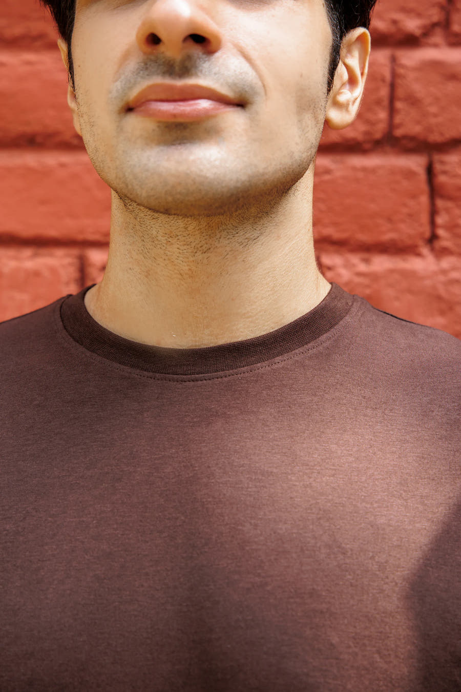 Bamboo Crew Tee – Coffee