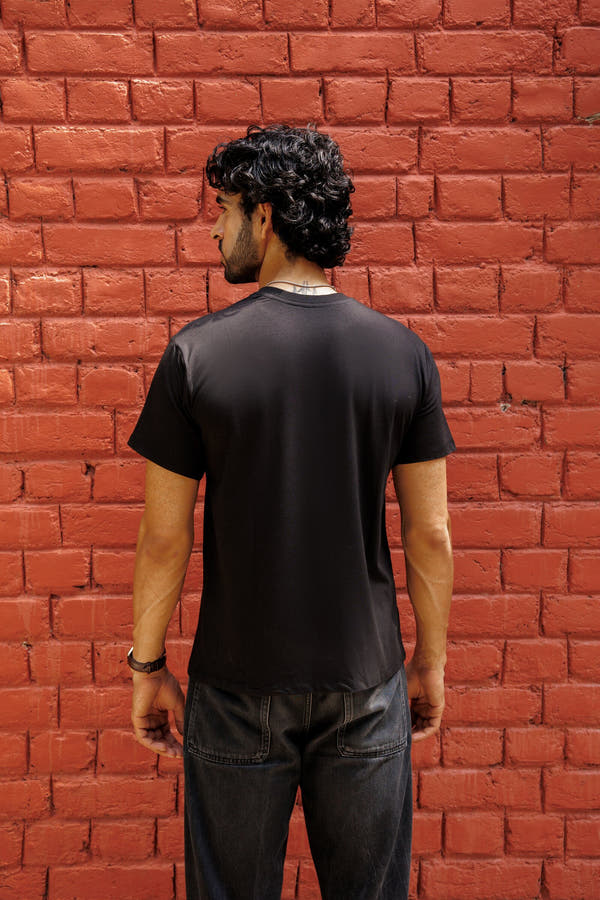 Bamboo Crew Tee – Black