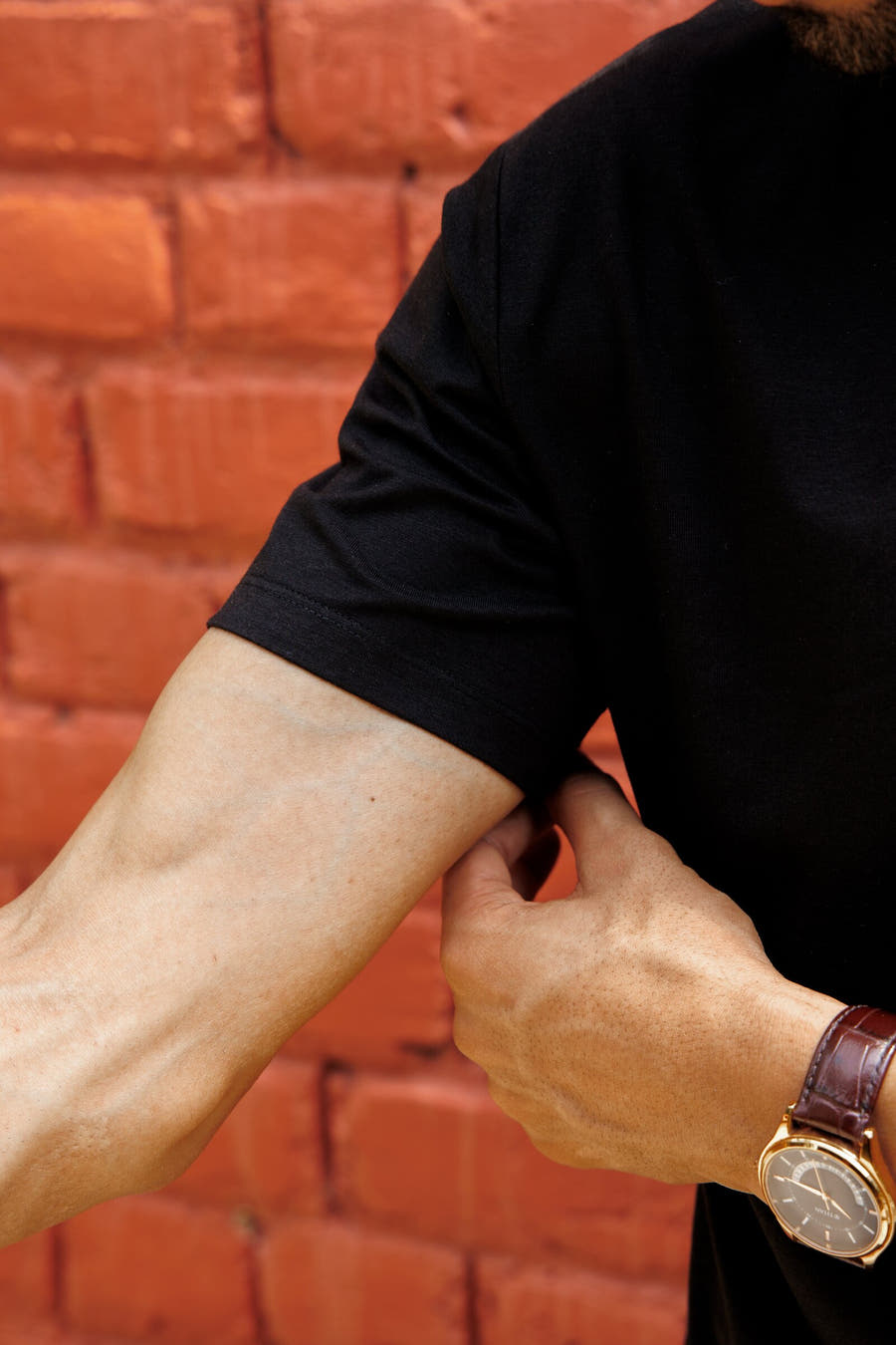 Bamboo Crew Tee – Black