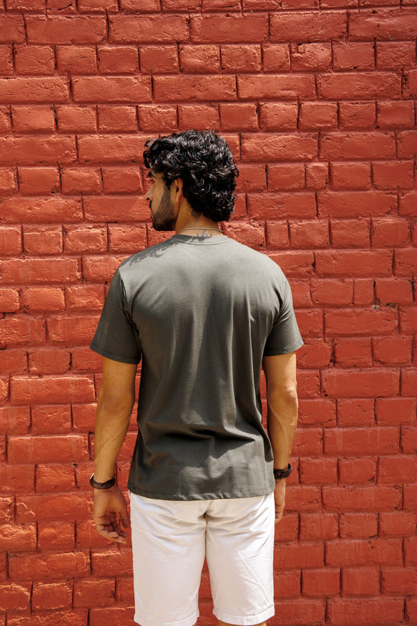 Bamboo Crew Tee – Olive