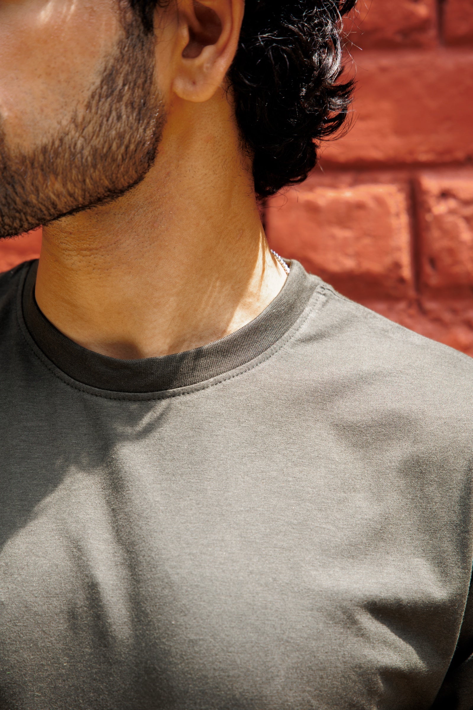 Bamboo Crew Tee – Olive