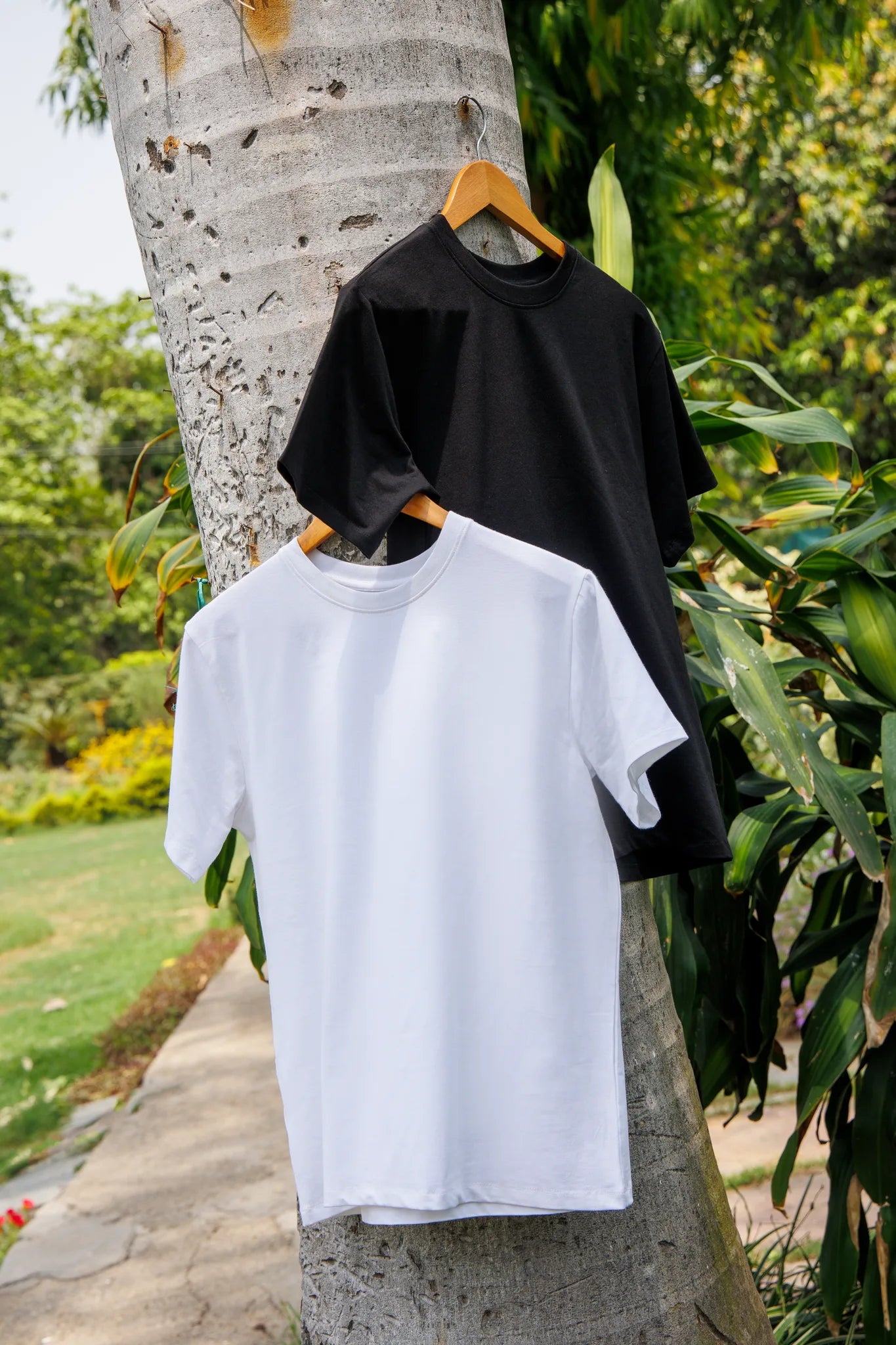 Bamboo Crew Tee – Black